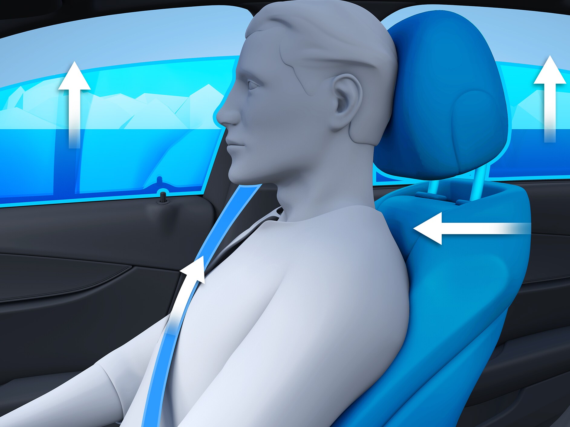 PRE-SAFE®-systemet til GLS fra Mercedes-Benz.