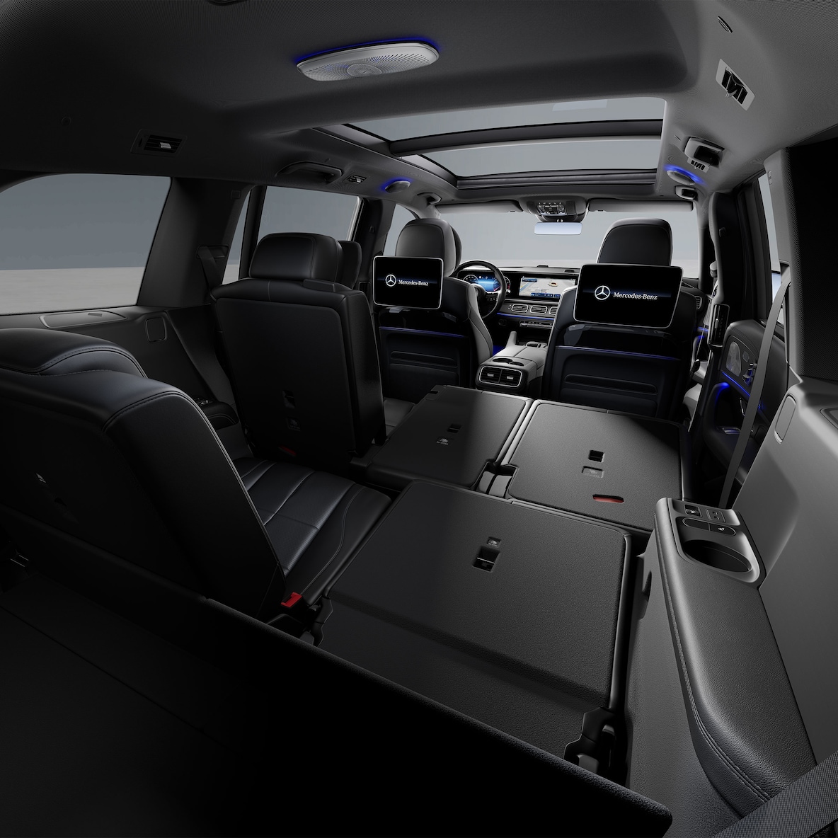 Stor alsidighed i interiøret i GLS.