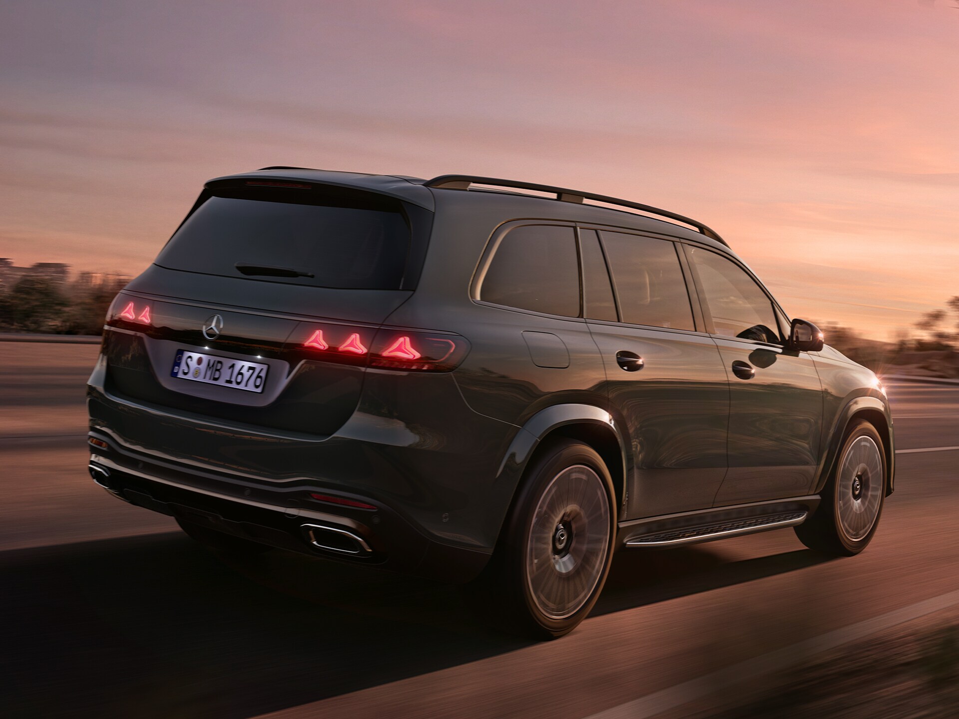 ADAS Gen6 Driving i den ny GLS fra Mercedes-Benz.