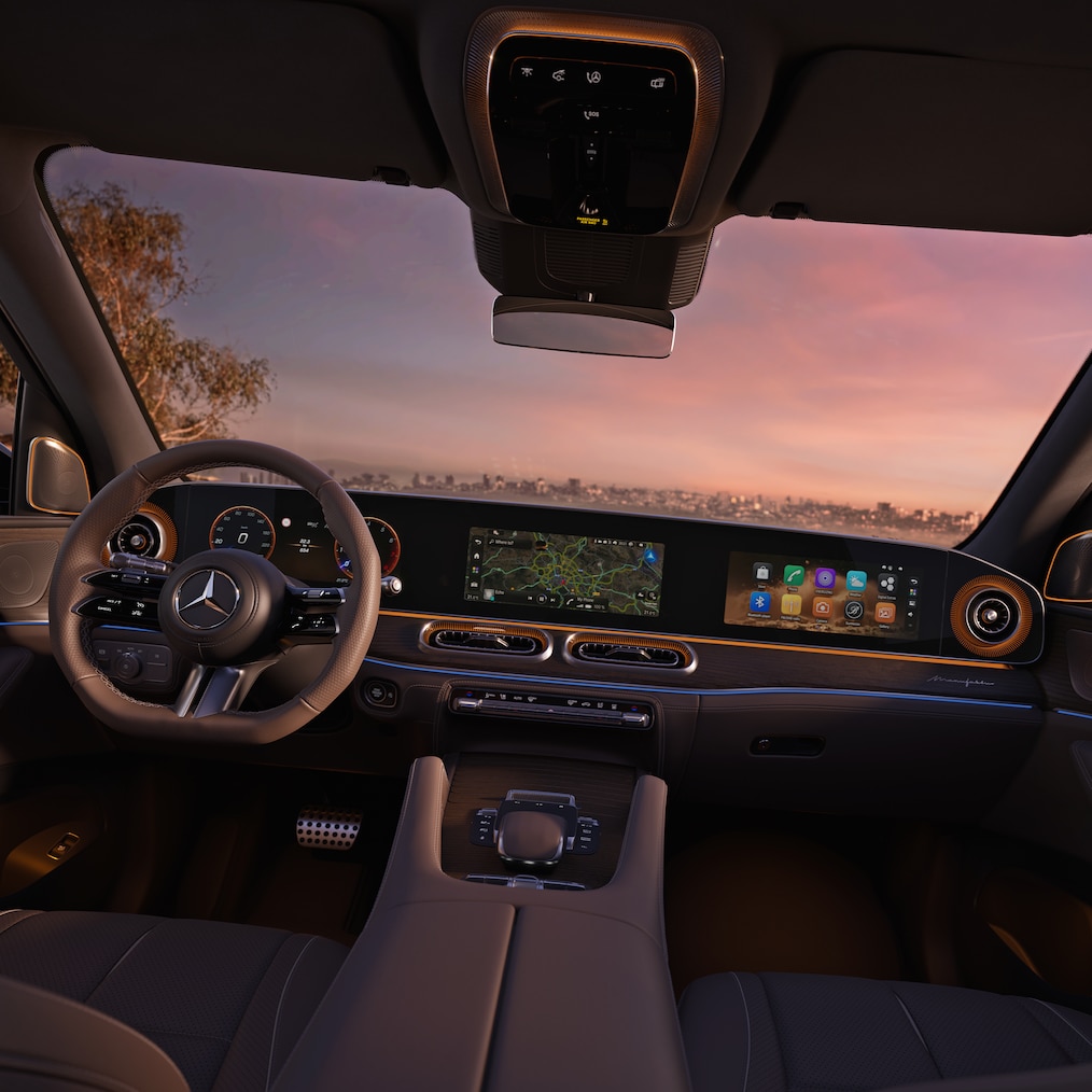 Mercedes-Benz Operating System (MB.OS) i den nye GLS fra Mercedes-Benz.