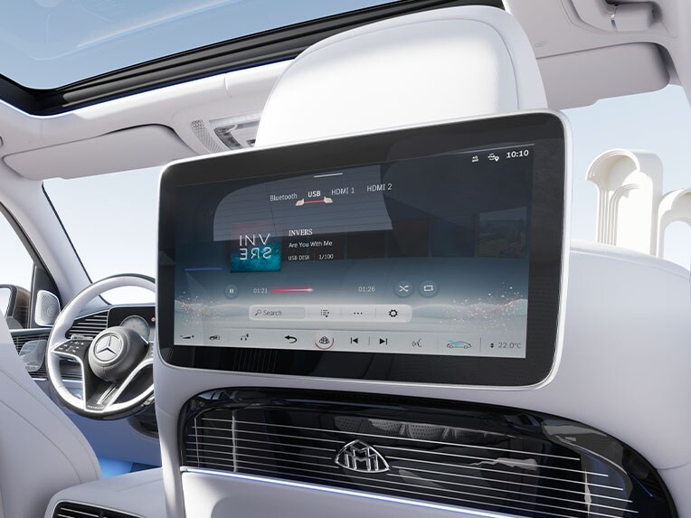 Mercedes-Maybach GLS set bagfra.