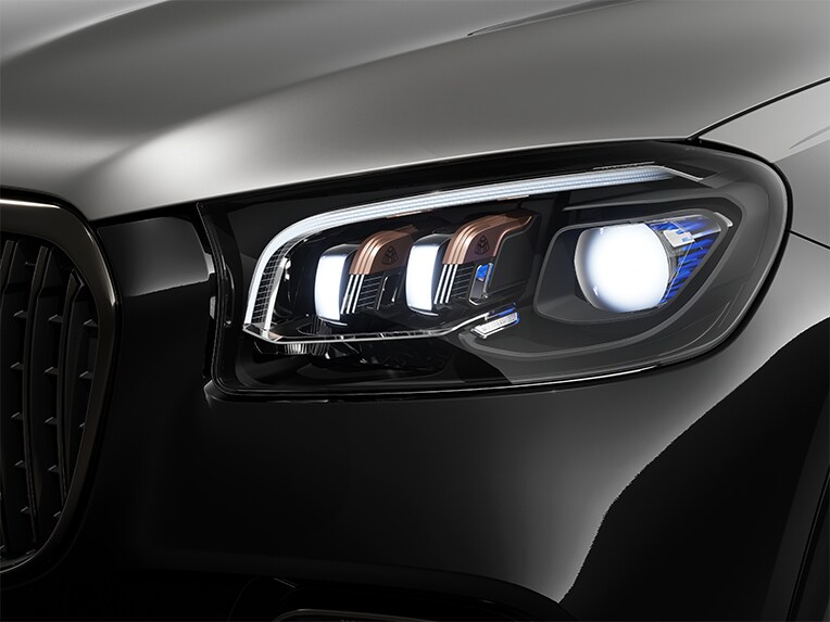 MULTIBEAM LED forlygterne på Mercedes-Maybach GLS.