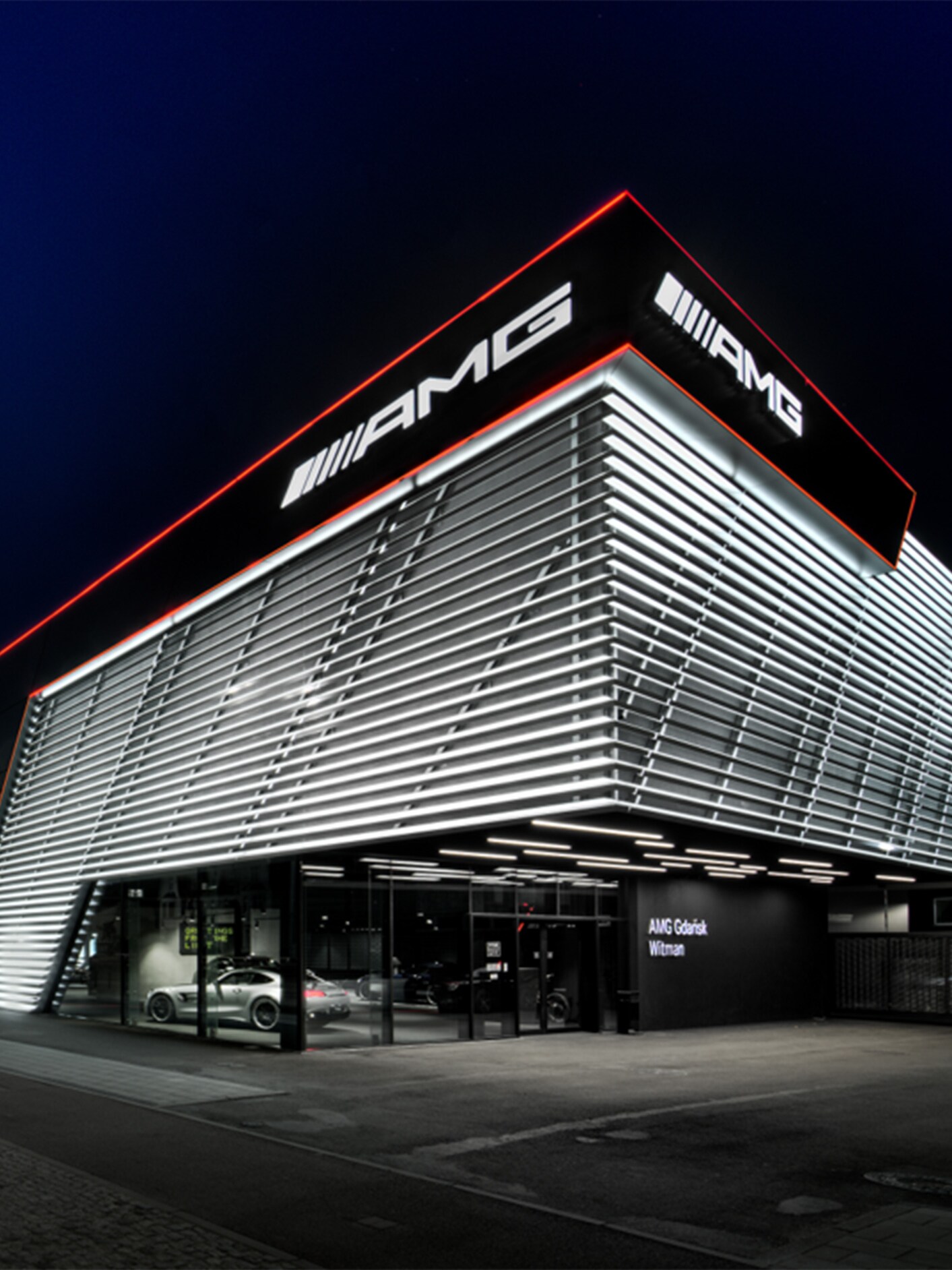 AMG Brand Center bygning set udefra