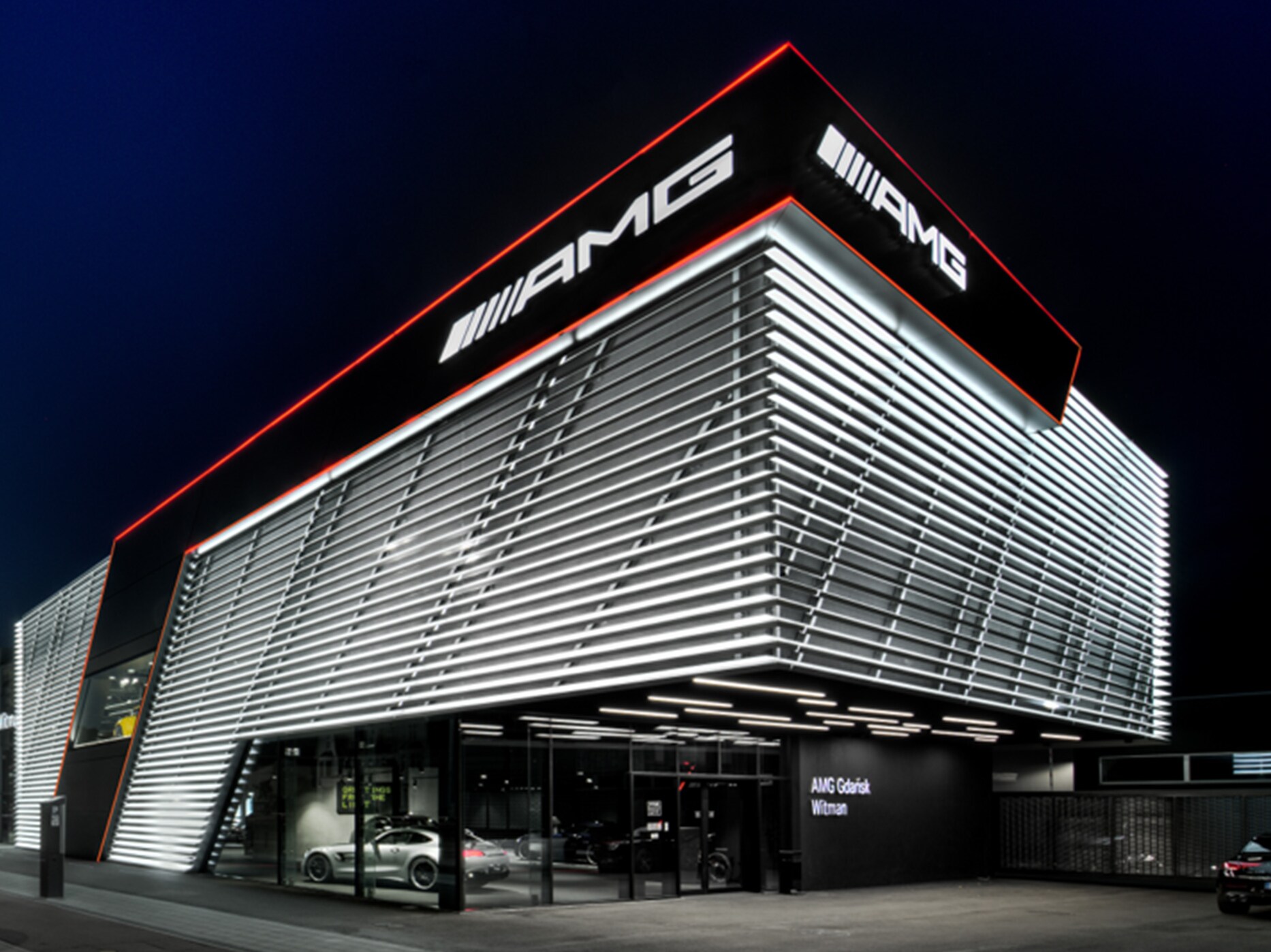 AMG Brand Center bygning set udefra