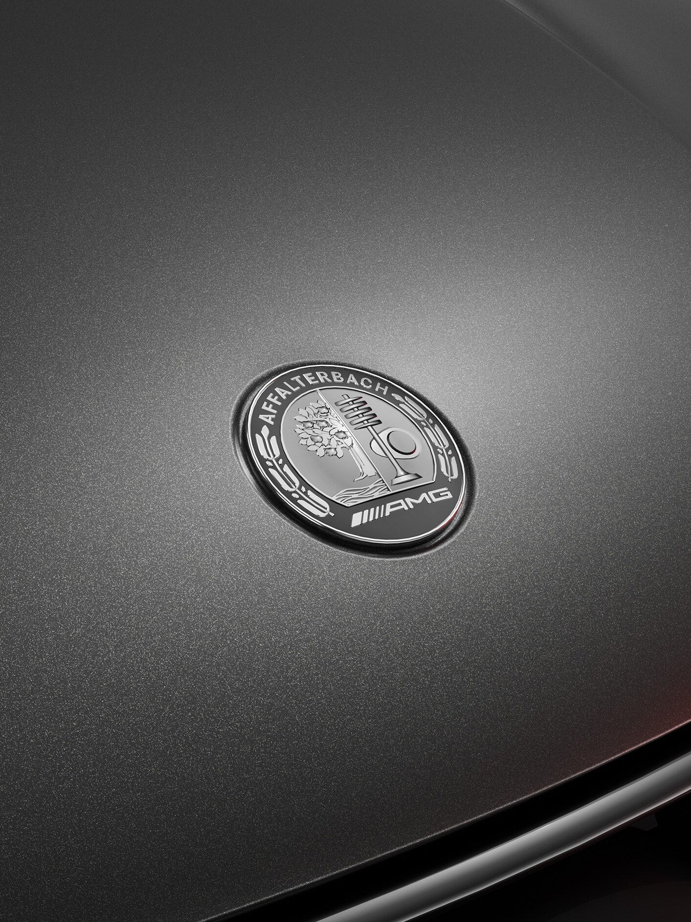 Affalterbach-logoet på en Mercedes-AMG
