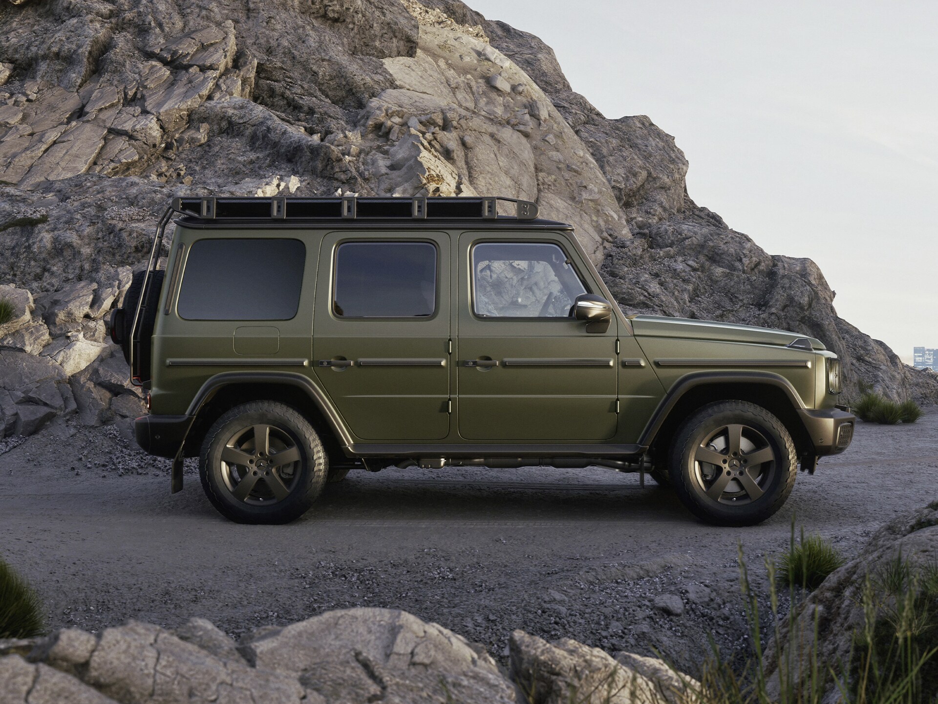 MANUFAKTUR eksteriør på en Mercedes-Benz G-Klasse.