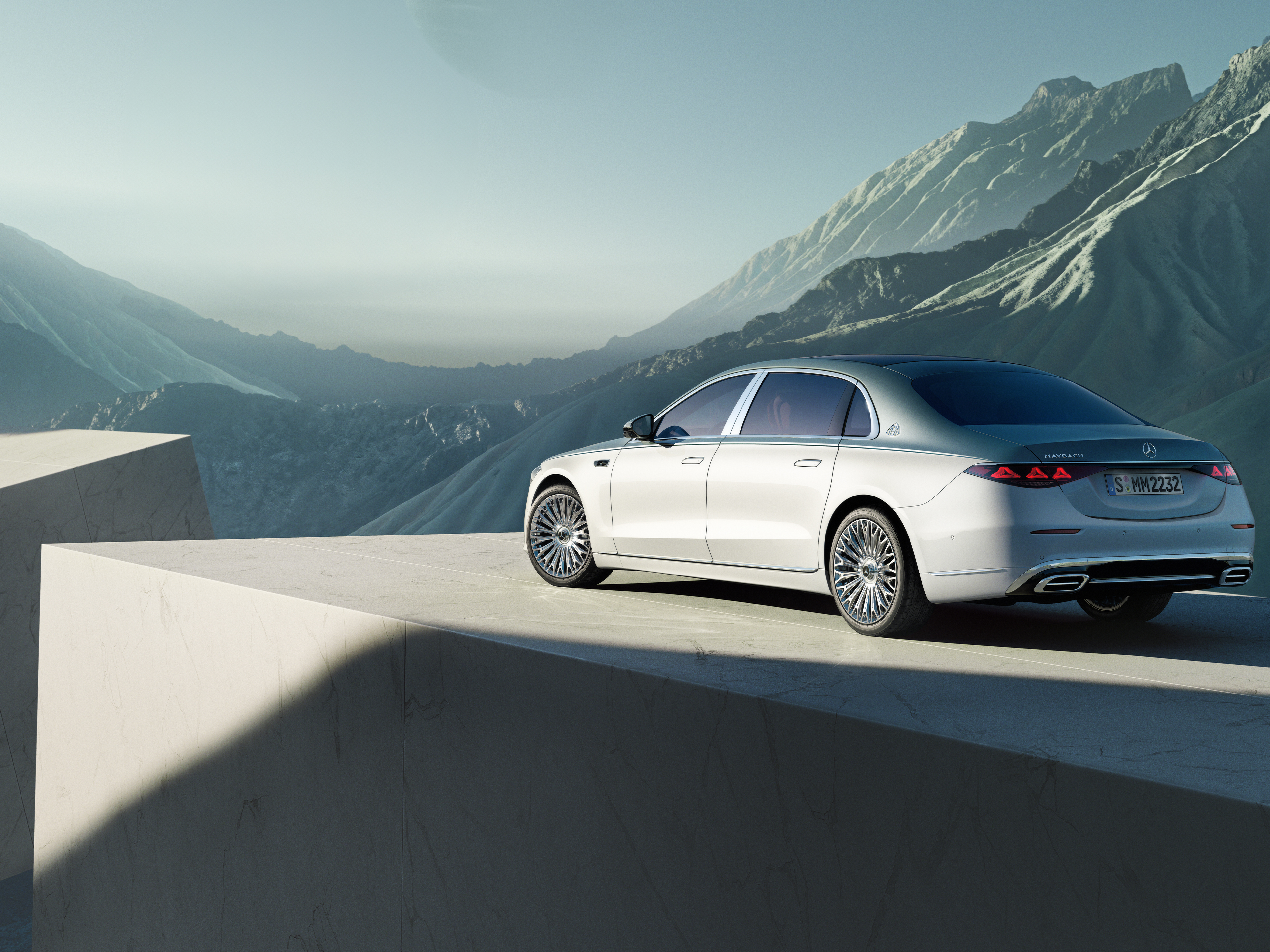 S-Klasse | Mærket | Mercedes-Maybach Mercedes-Maybach S-Klasse set fra siden.