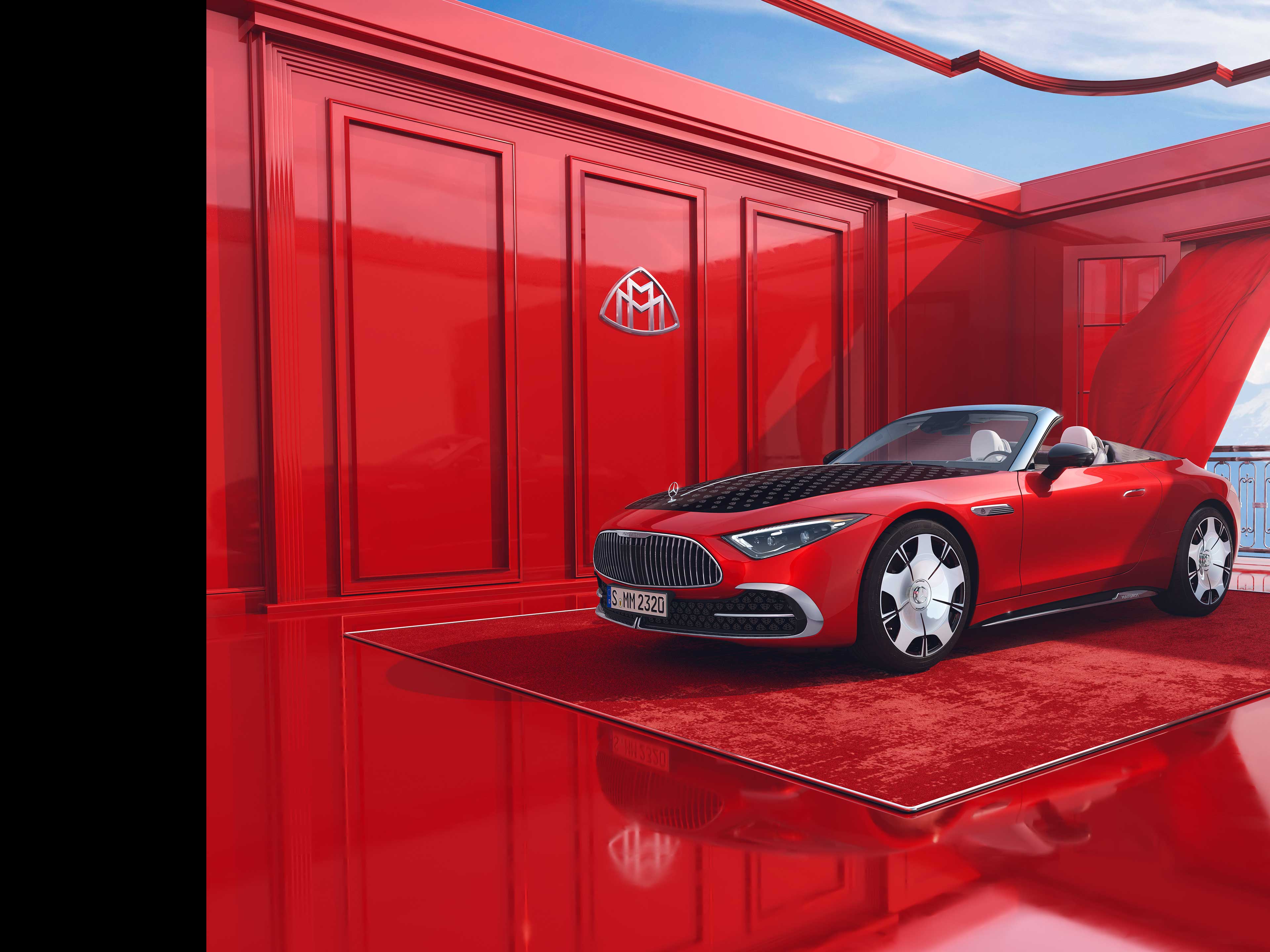 SL 680 | Mærket | Mercedes-Maybach Mercedes-Maybach SL 680 set fra siden.