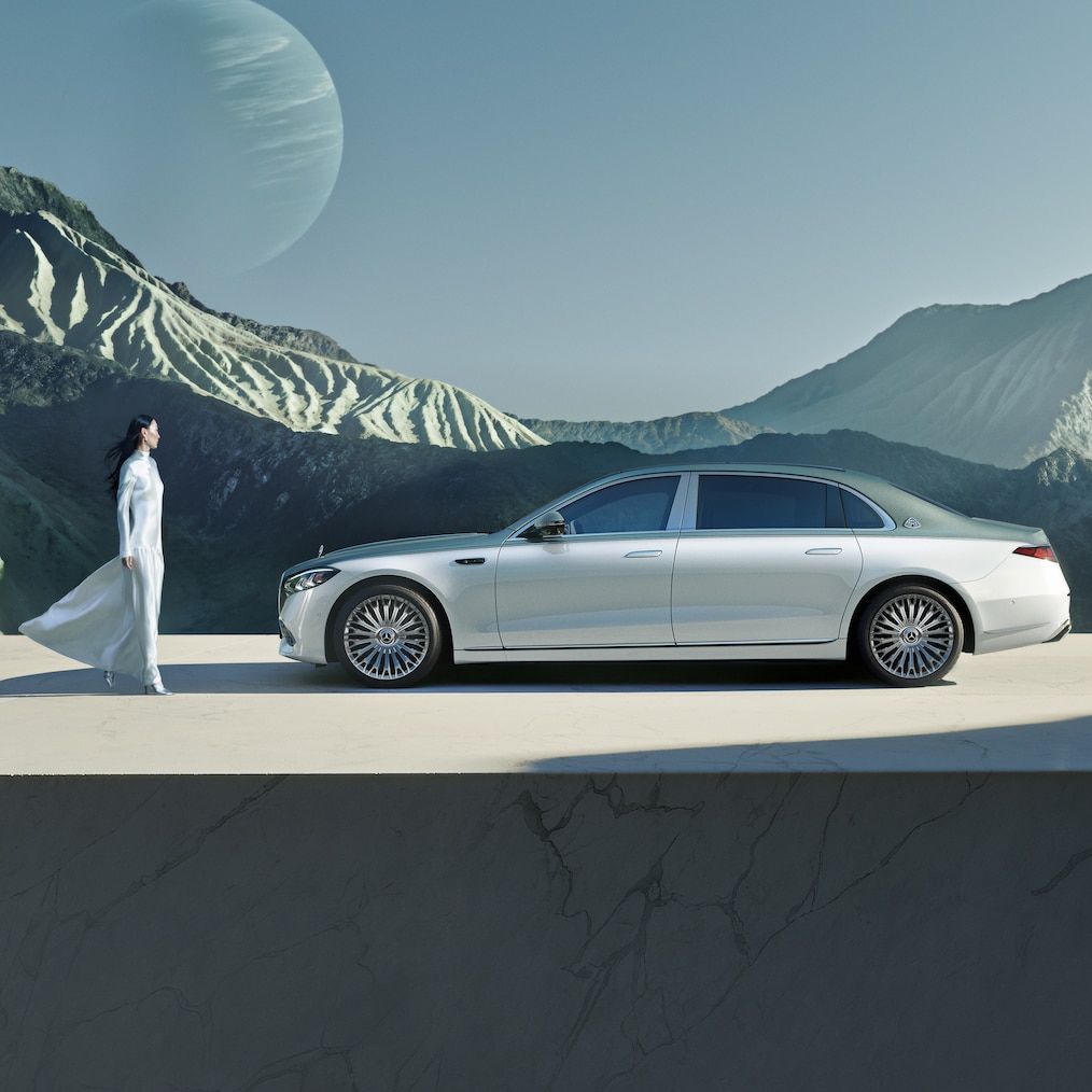 Mercedes-Maybach tofarvelakering.