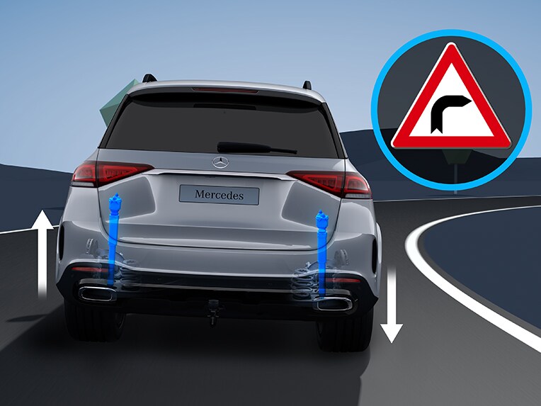 E-ACTIVE BODY CONTROL i Mercedes-Benz S-Klasse sedan.