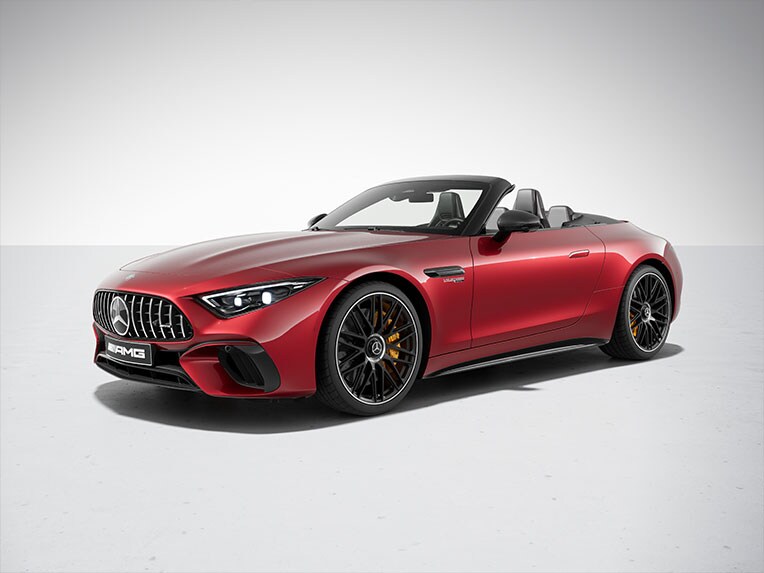 Mercedes-AMG SL 63 S E PERFORMANCE med AMG kulfiberpakke.