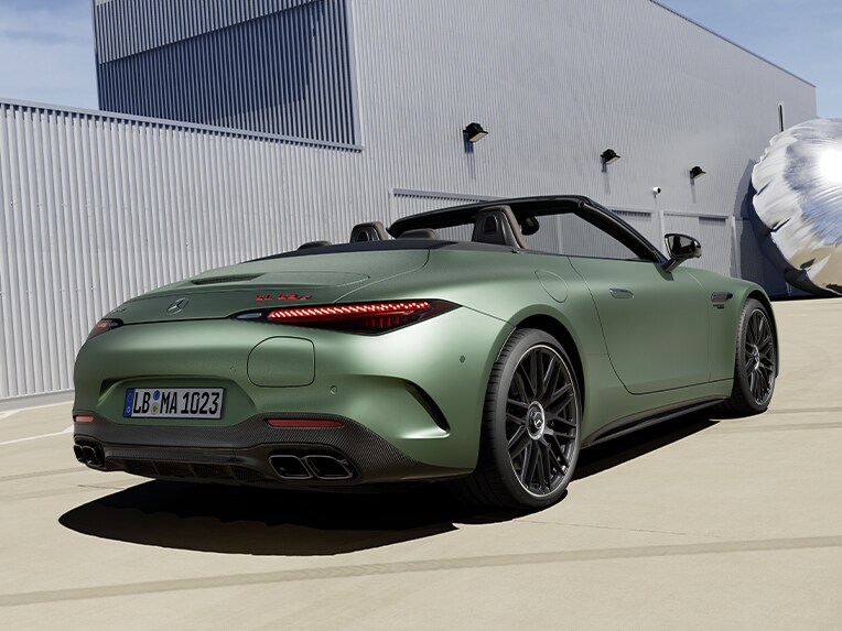 Bagpartiet på Mercedes-AMG SL 63 S E PERFORMANCE.