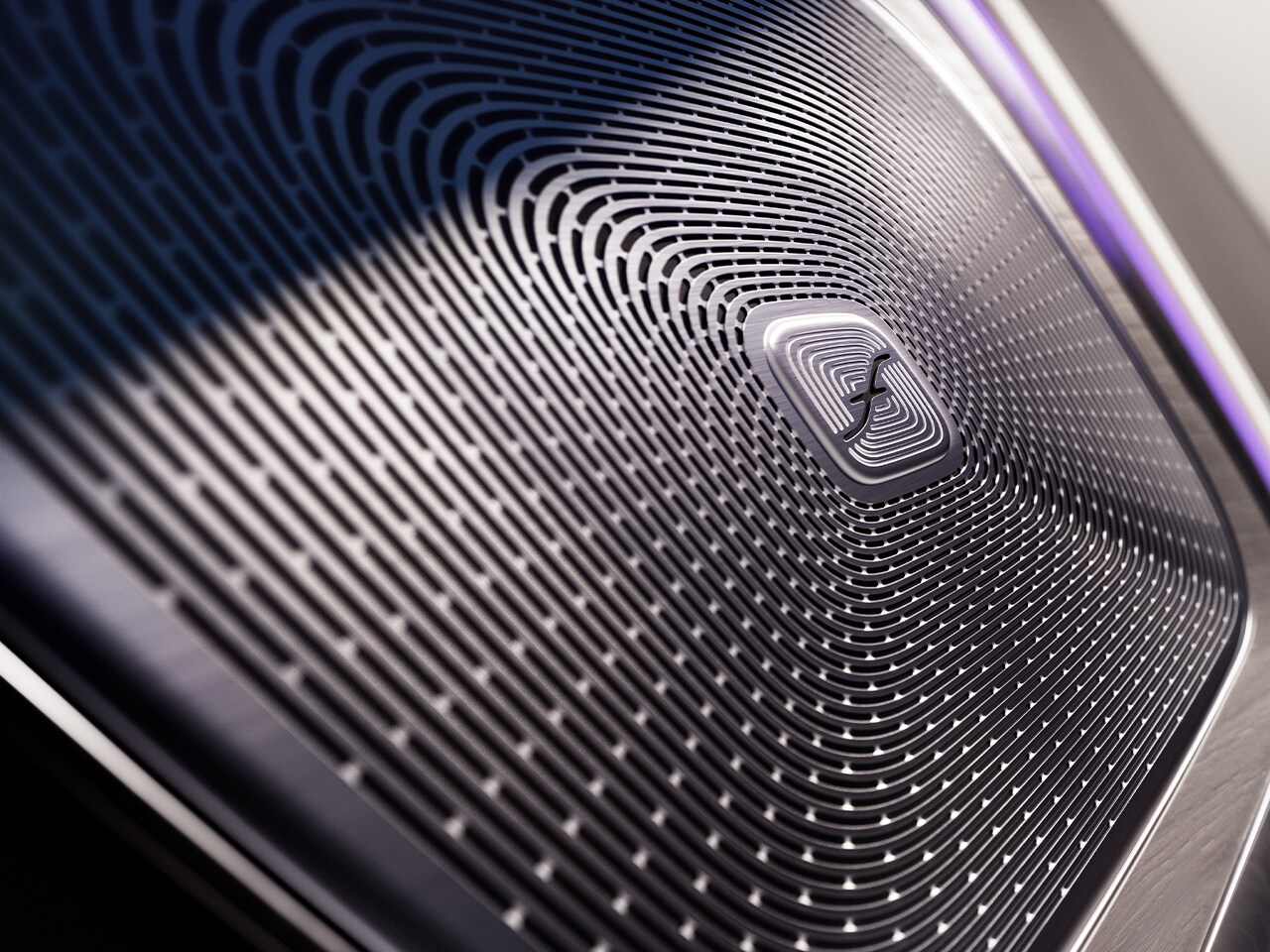 Burmester® 3D surround soundsystem med 22 højttalere, 750 watt systemeffekt og Dolby Atmos®.