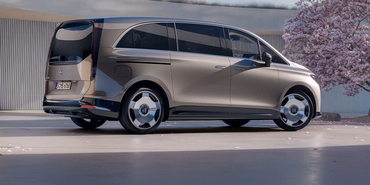 Den aerodynamiske silhuet og den ekspressive bagende af VLE vises