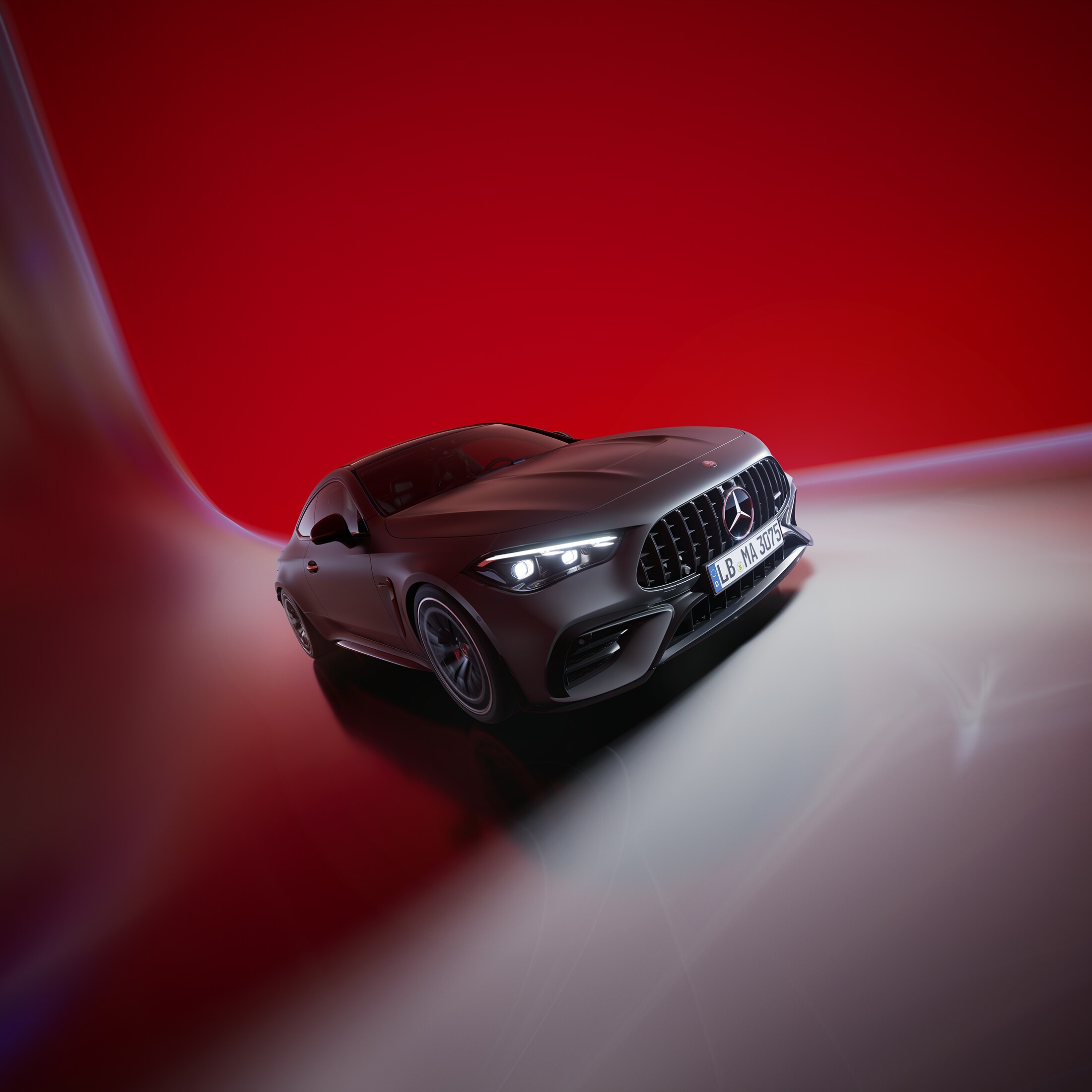 Mercedes-AMG CLE Coupé set skråt forfra