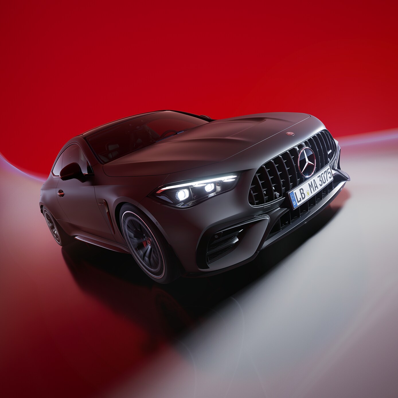 Mercedes-AMG CLE Coupé set skråt forfra