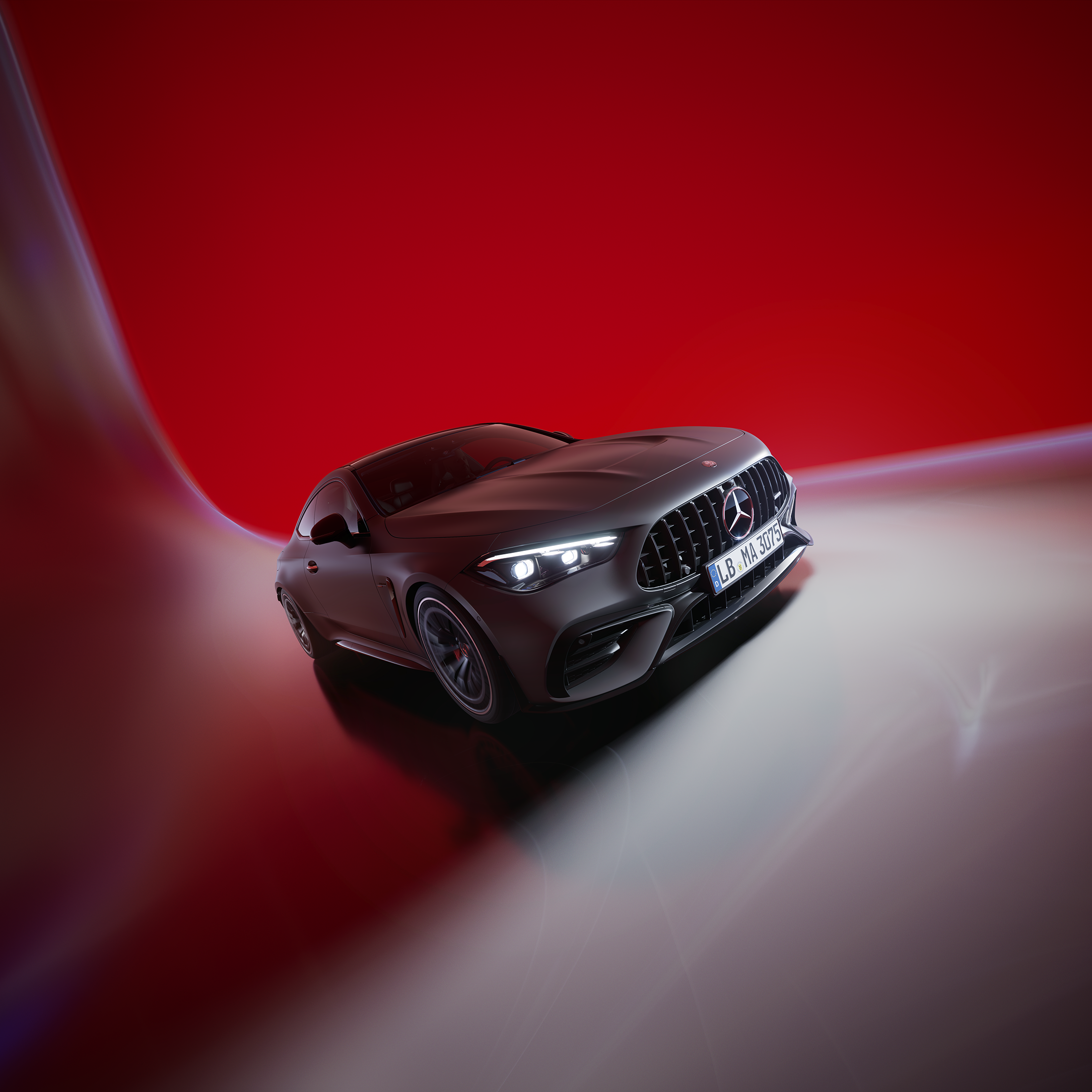 Mercedes-AMG CLE Coupé set skråt forfra