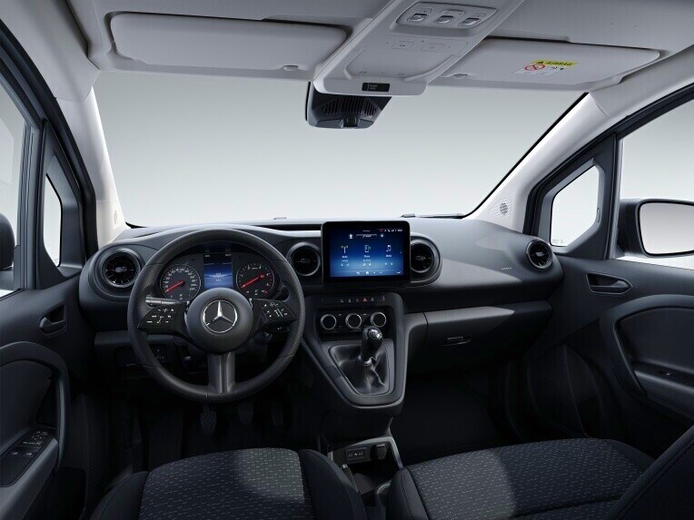 Førerkabinen i Mercedes-Benz Citan Kassevogn med udstyrslinje PRO