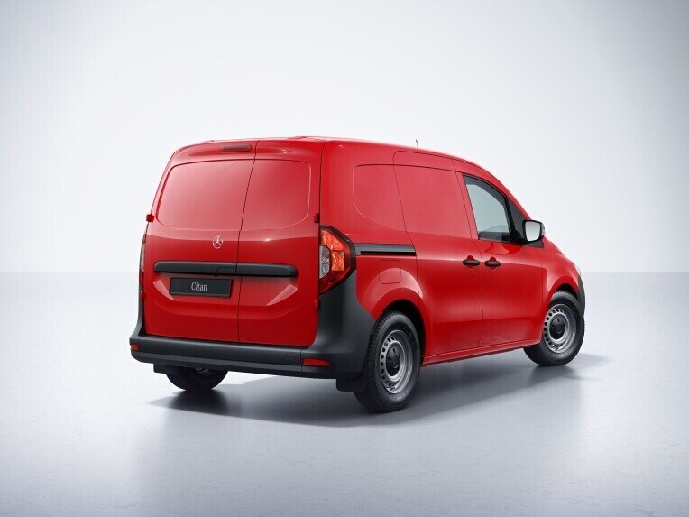 Bakkameraet bag i Mercedes-Benz Citan Kassevogn