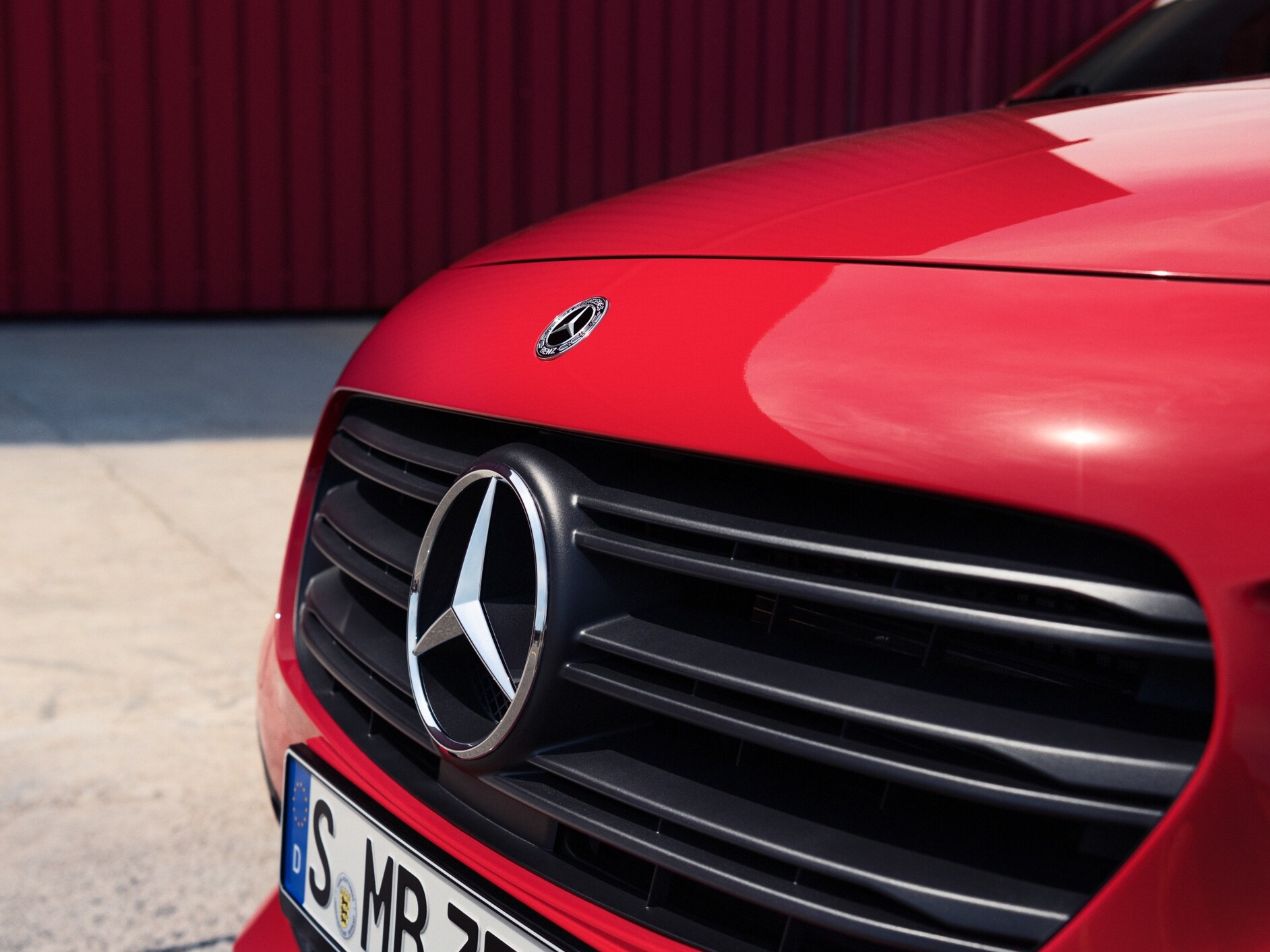 Mercedes-Benz Citan kassevogn som lille varebil.