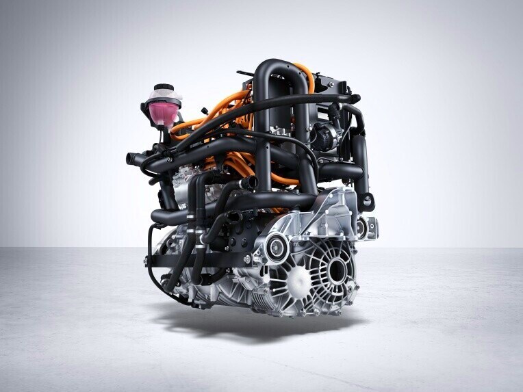 Elmotor 85 kW/batteri 60 kWh (effektiv) som anvendes i eVito Kassevogn