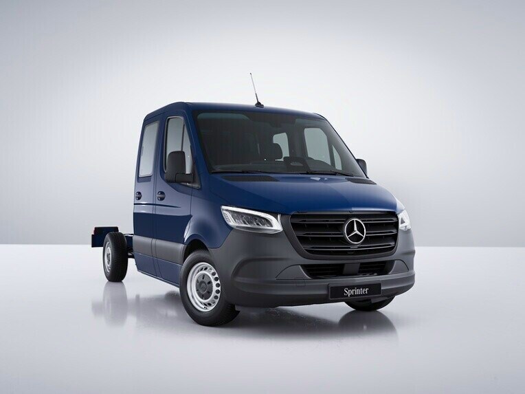 Mercedes-Benz Sprinter Chassis med undervogn til komfort og skåning af last