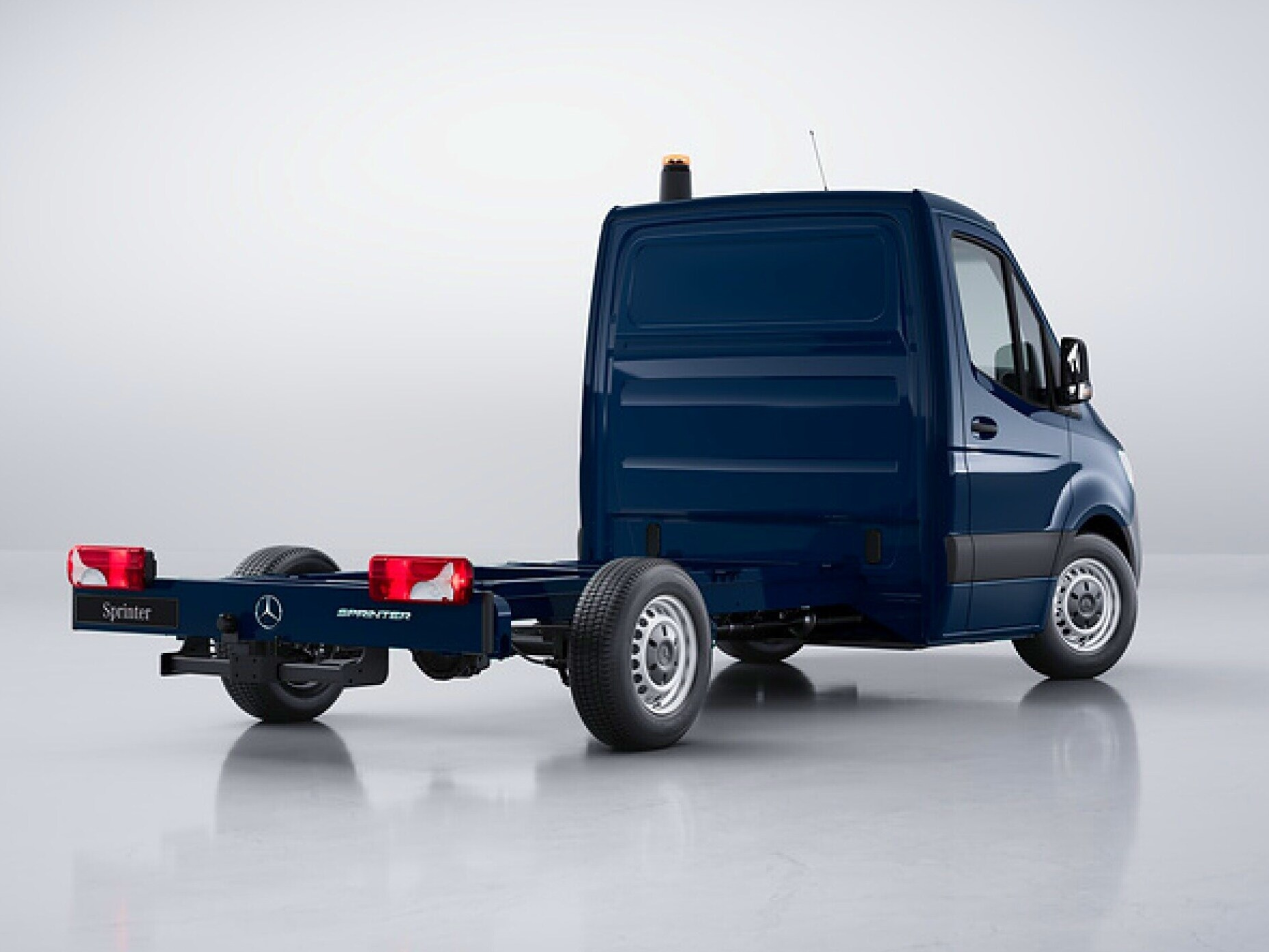 Mercedes-Benz Sprinter chassis.