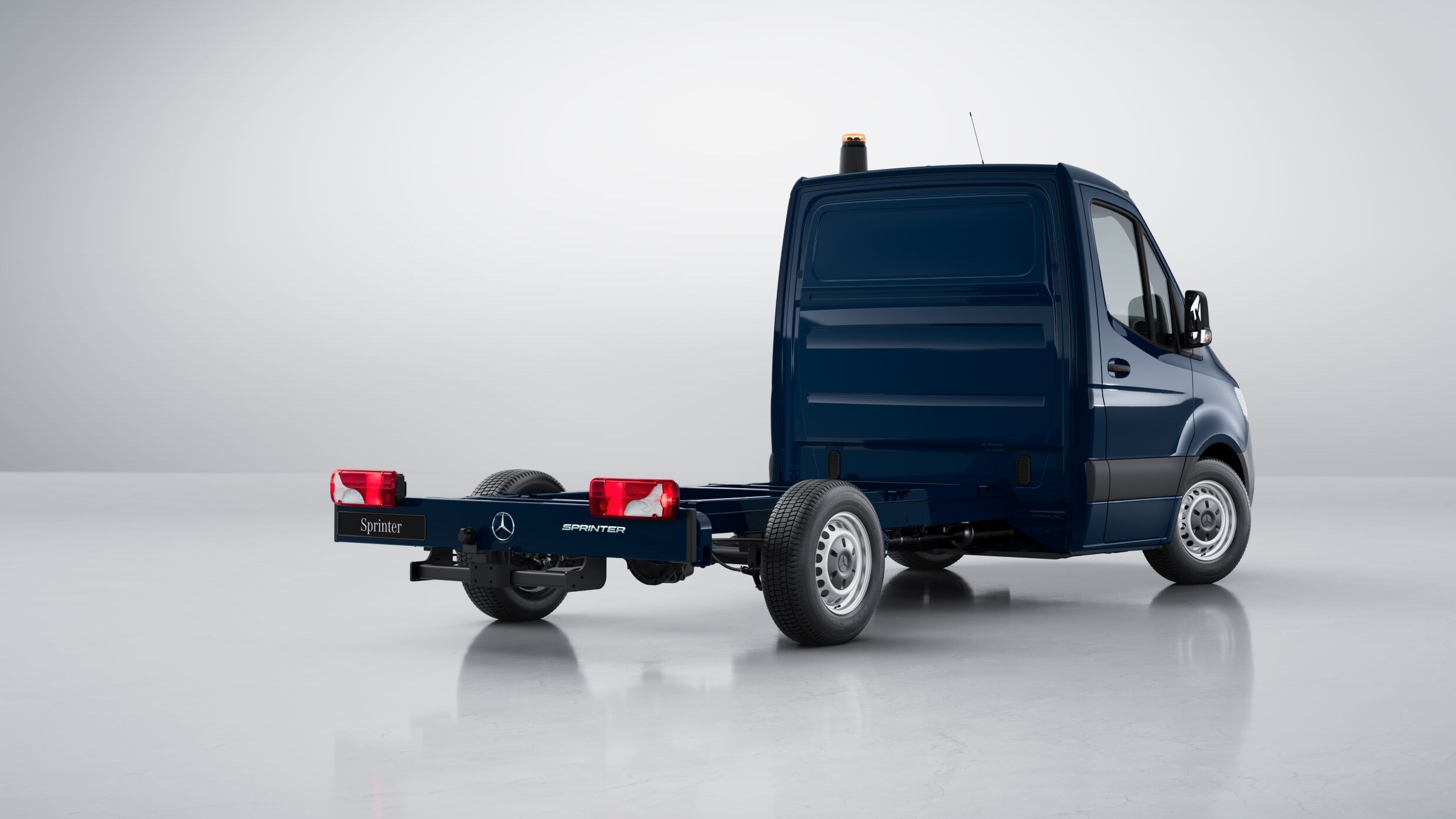 Mercedes-Benz Sprinter chassis.