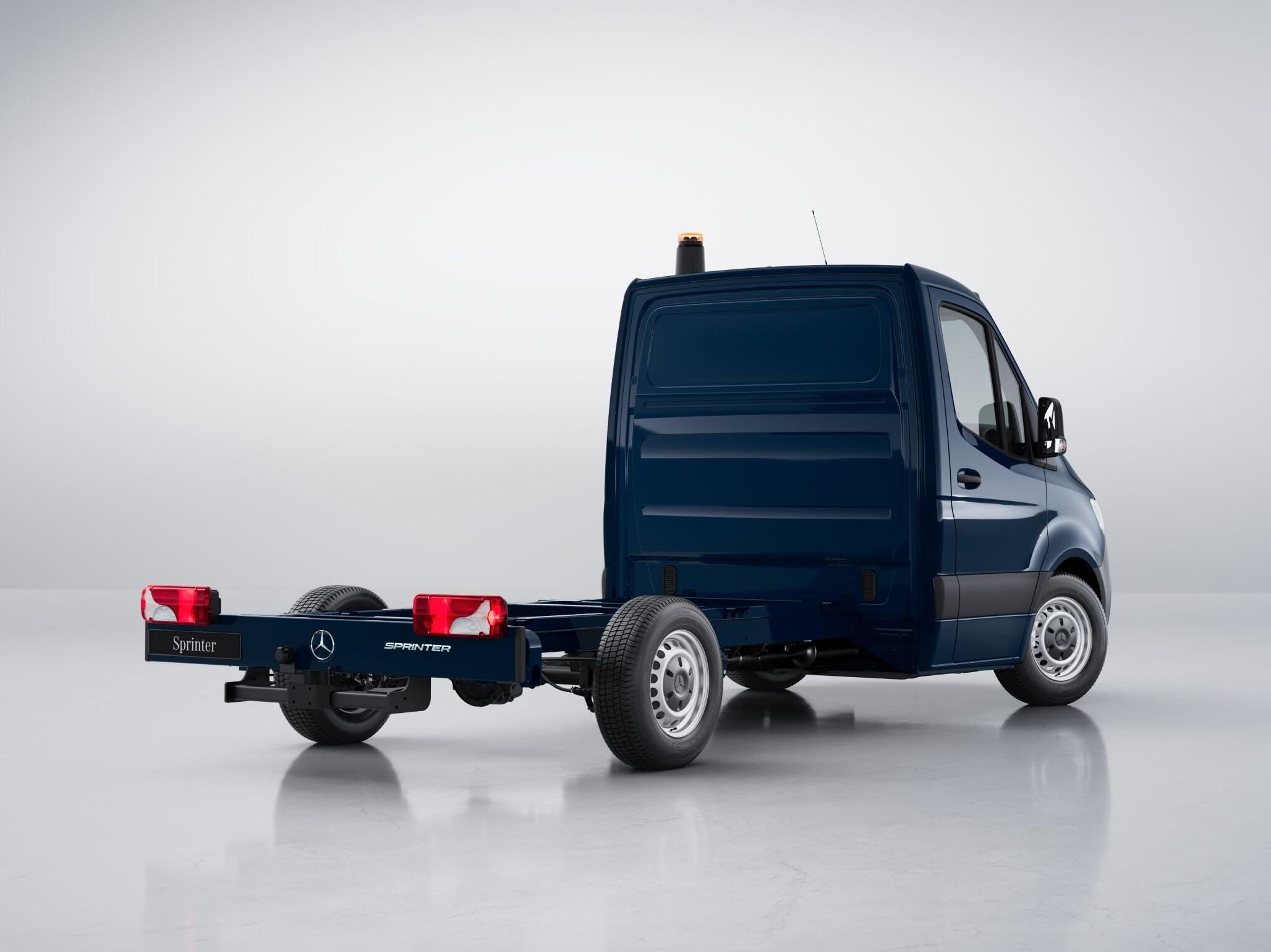 Mercedes-Benz Sprinter chassis.