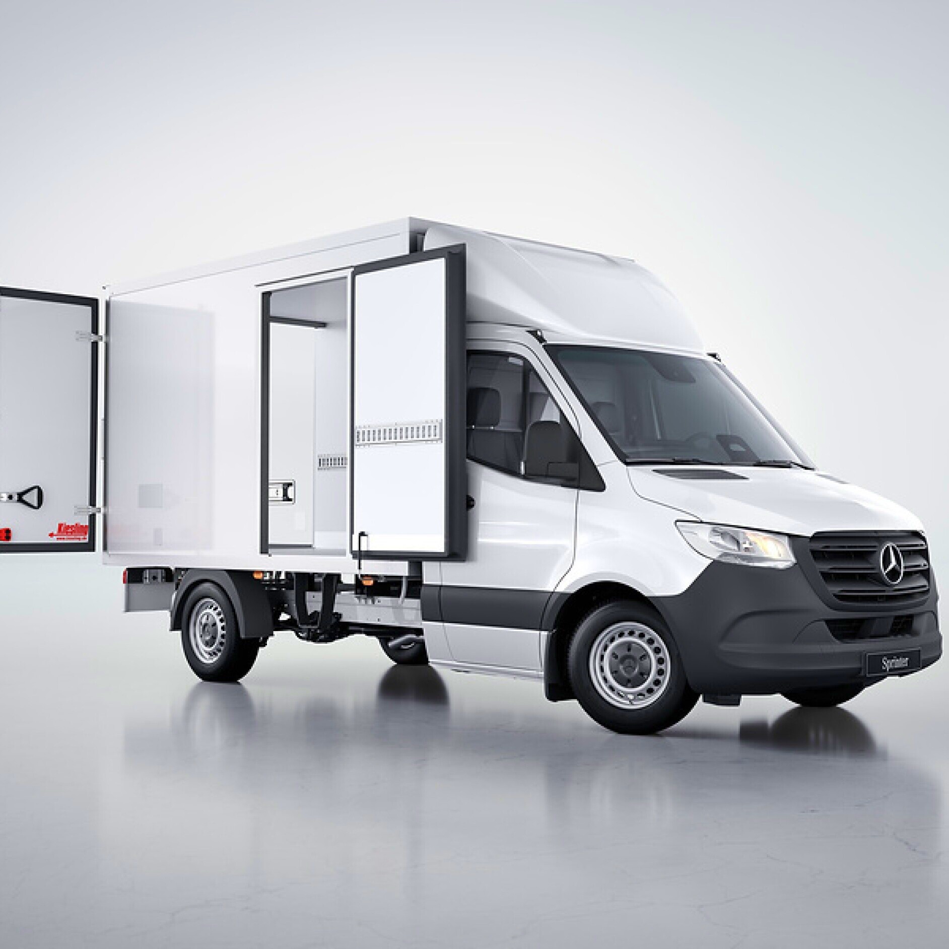 VanSolution | Sprinter Chassis | Mercedes-Benz Vans Mercedes-Benz Sprinter Chassis med en brancheløsning fra VanSolution