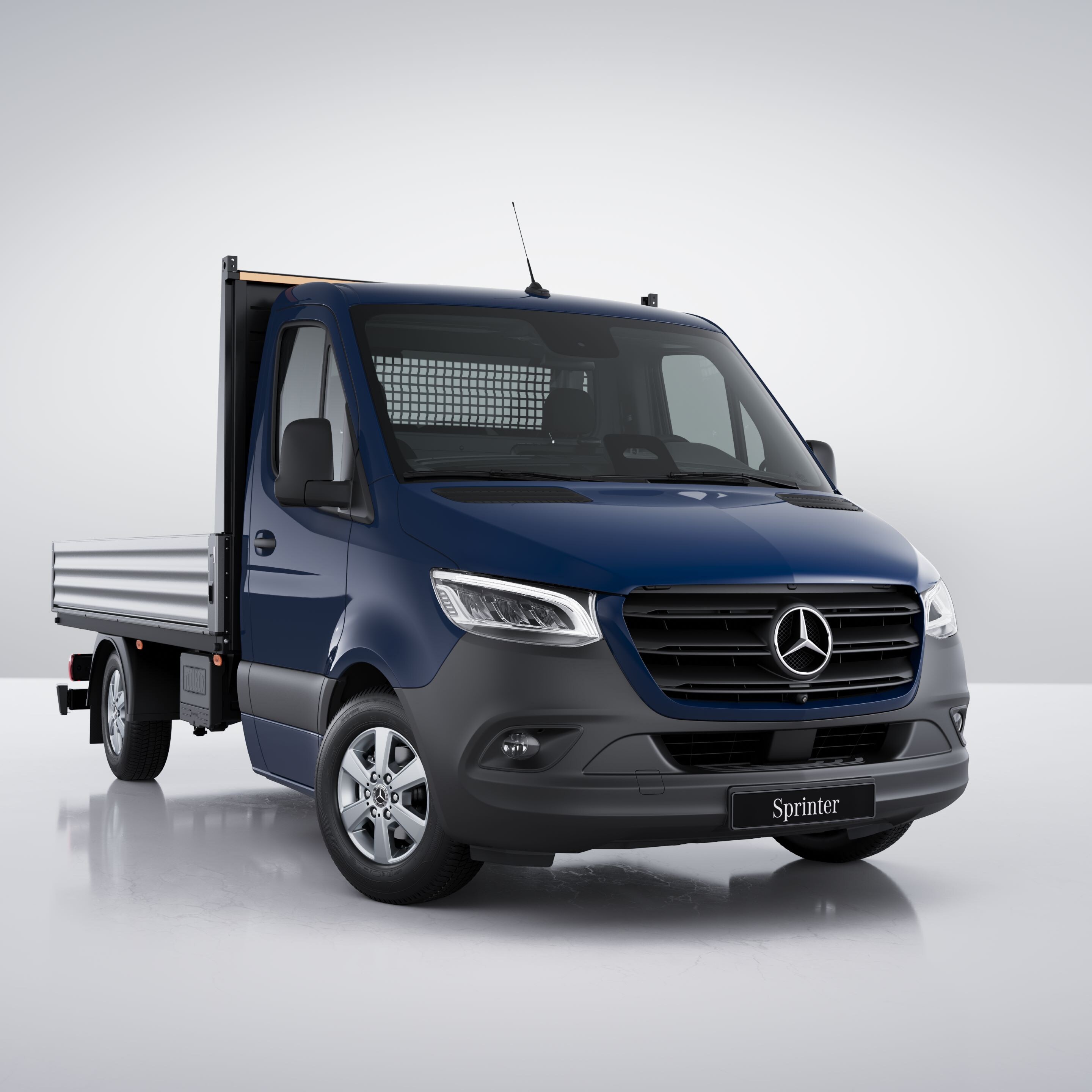 Sprinter ladvogn fra Mercedes-Benz.