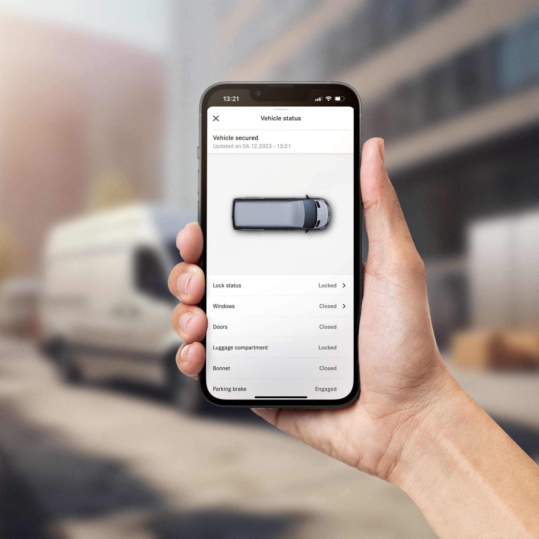 Digitale tjenester | Sprinter kassevogn | Mercedes-Benz Digitale tjenester til en Mercedes-Benz varebil.