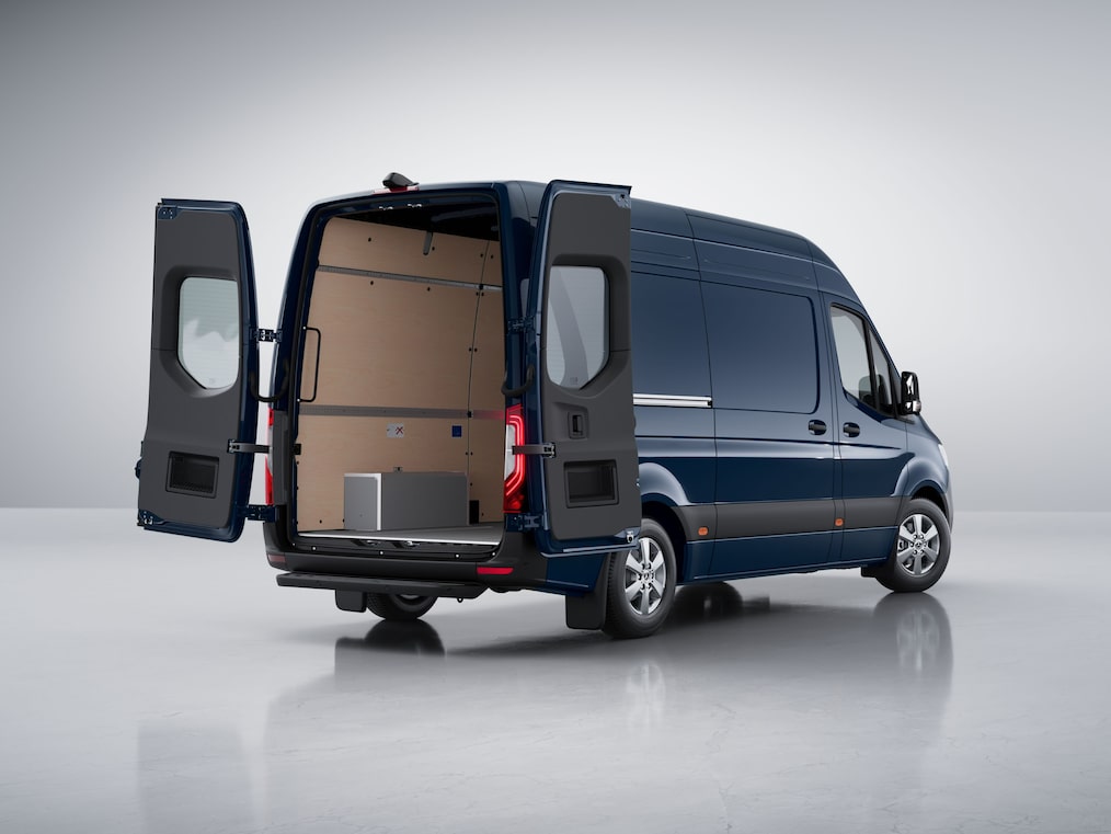 Mercedes-Benz Sprinter kassevogn med udstyrslinjen SELECT.
